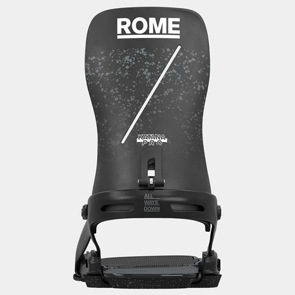 ローム.KATANA スノーボードバインディング ブラック.M~Lサイズ ROME SDS バインディング ローム KATANA PRO スノーボード