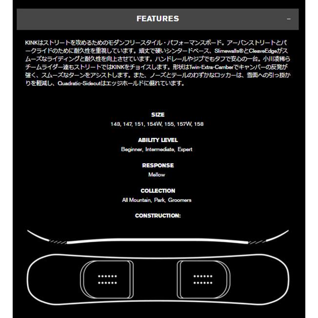 RIDE（ライド） 半額 50%off RIDE KINK キンク スノーボード スノボ 板