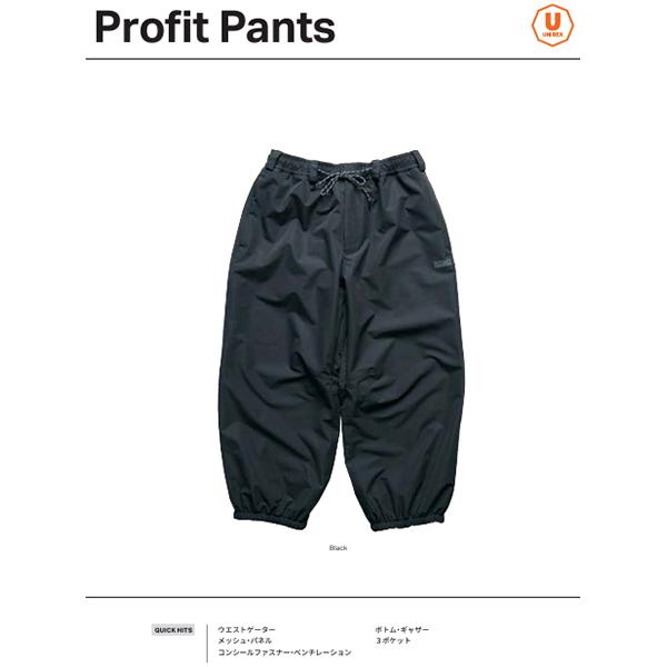 ROME SDS スノーボードウェア ローム メンズ PROFIT PANTS プロ