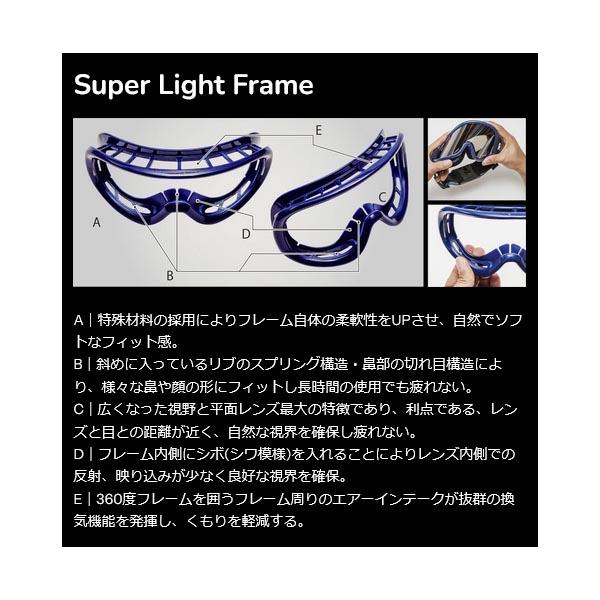 スノーゴーグル REVOLT リボルト SUPER LIGHT FRAME スーパー ライト