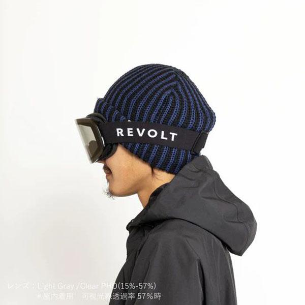 ゴーグル REVOLT リボルト FRAMELESS フレームレス 調光 Photochromic