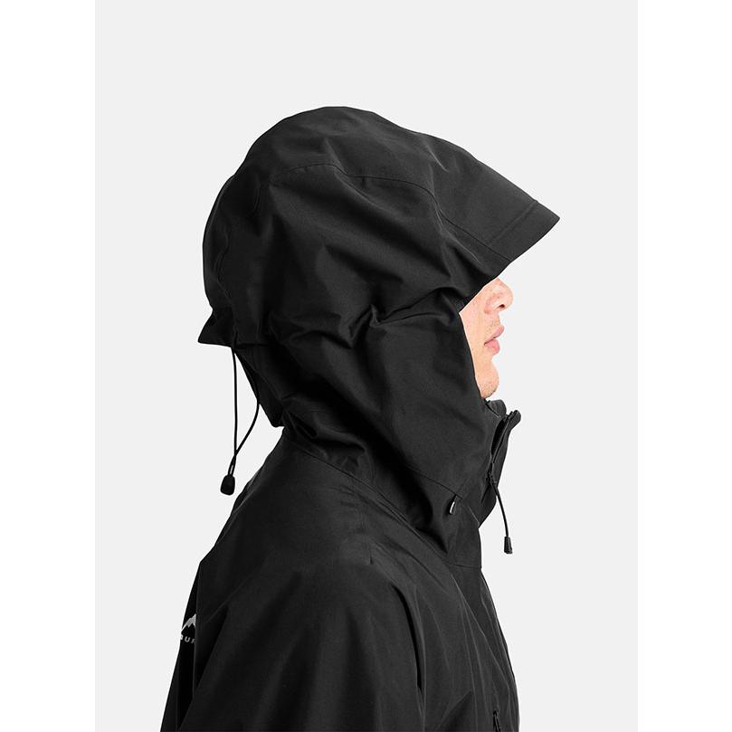 【美品】 BURTON GORE-TEX ブラック スノーボードジャケット BURTON（バートン） ラスト1点 XLサイズ ブラック スノーボードウェア