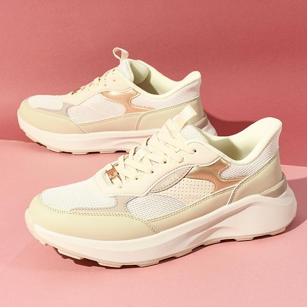 DUNLOP REFINED 手を使わず立ったまま履ける スニーカー レディース