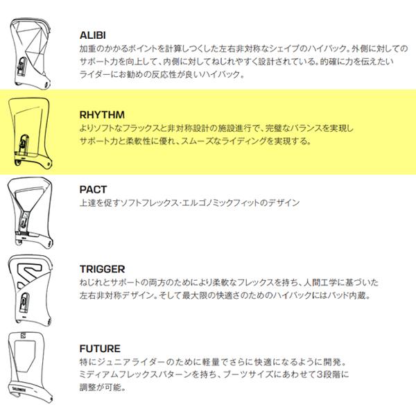 SALOMON（サロモン） Sサイズ のみ バインディング RHYTHM リズム