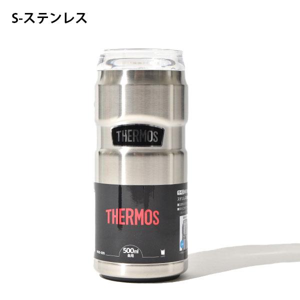 500ml缶がすっぽり入る缶ホルダ 保冷缶ホルダー0.5L缶用 サーモス THERMOS 保温・保冷 丸洗い可能 アウトドア キャンプ ROD-005｜elephant｜03