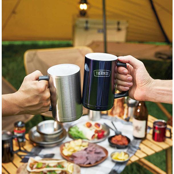 THERMOS（サーモス） 600ml 真空断熱ジョッキ 保温・保冷 マグ コップ