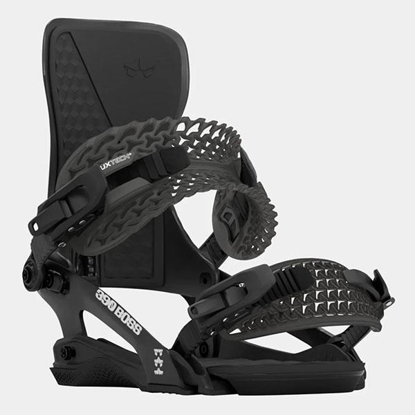 ROME 390 BOSS 22-23モデル スノーボードビンディング ブラック ROME SDS 35%off バインディング ローム 390 BOSS メンズ スノーボード