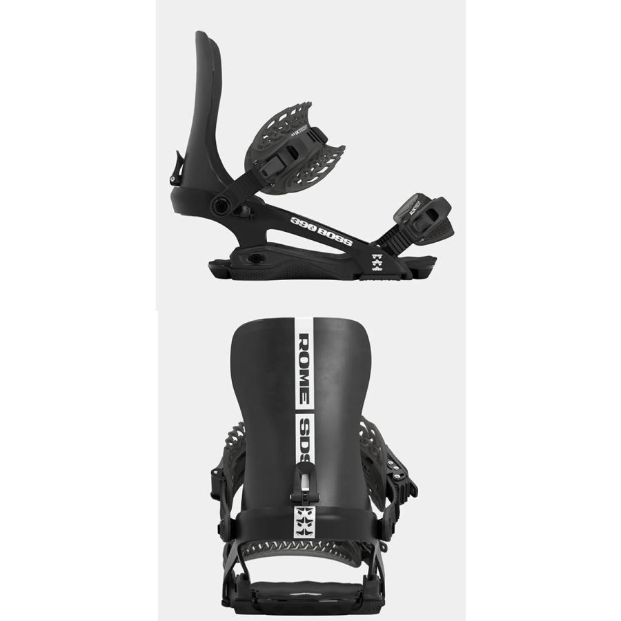 肉*ん様 ROME SDS 390Boss ビンディング Mサイズ ブラック 2 ROME SDS 35%off バインディング ローム 390 BOSS メンズ スノーボード