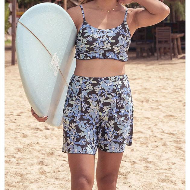 【きらきらひかる☆】ROXY 25新作 タンキニ3点セット ROXY ロキシー 水着 セットウェア タンキニ 3点セット