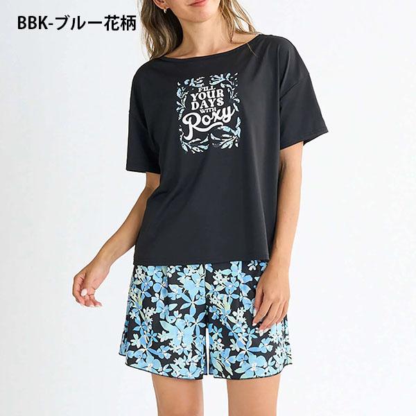 ロキシー　水着3点セット ロキシー(ROXY) 水着 ビキニ ROXY STEP ラッシュTシャツ付き