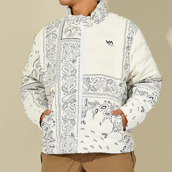 RVCA（ルーカ） 43%off ダウンジャケット メンズ BREEZY PUFFER JACKET