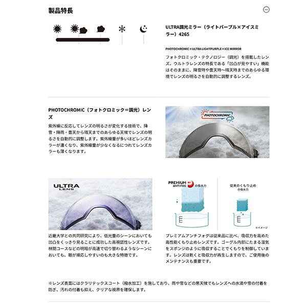 SWANS（スワンズ） ラスト1点 送料無料 スノーゴーグル RACAN ラカン