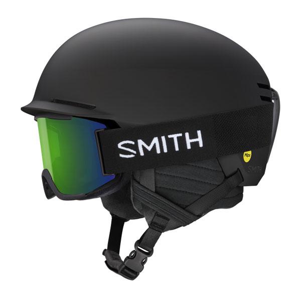 使用回数3回SMITH Scout MIPS ヘルメット M アジアンフィット SMITH（スミス） ヘルメット Scout Matte Black スカウト MIPS