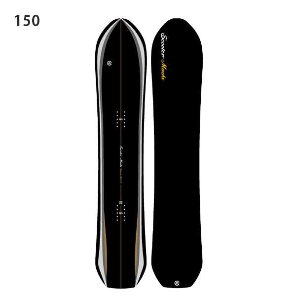 スノーボード Scooter MACHS 160cm Scooter（スクーター） スノーボード 板 MACHS マックス メンズ