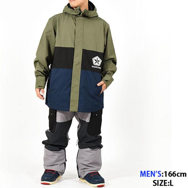 SESSIONS（セッションズ） 40％off ラスト1着 Lサイズ スノーボード