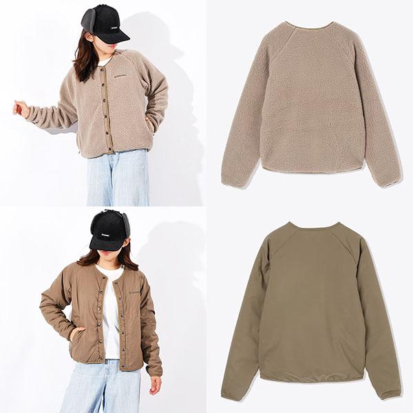 【美品】コロンビア　Colombia　リバーシブルフリースジャケット Columbia（コロンビア） 送料無料 リバーシブル フリースジャケット