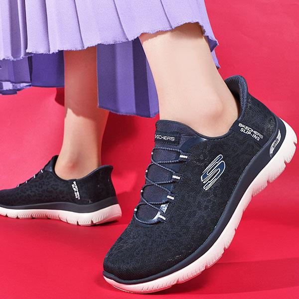 SKECHERS（スケッチャーズ） 2026春夏新作 限定店舗品 レオパード