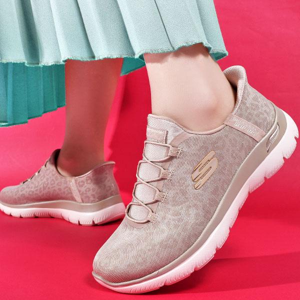 SKECHERS（スケッチャーズ） 2026春夏新作 限定店舗品 レオパード
