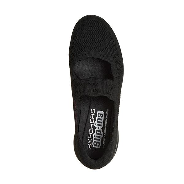 2026春夏新作 メリージェーン シューズ 手を使わずにスッと履ける スケッチャーズ SKECHERS レディース スリップインズ アリヤ 靴 159405の画像