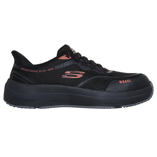 SKECHERS（スケッチャーズ） 安全靴 先芯 防滑 耐電 手を使わずにスッ
