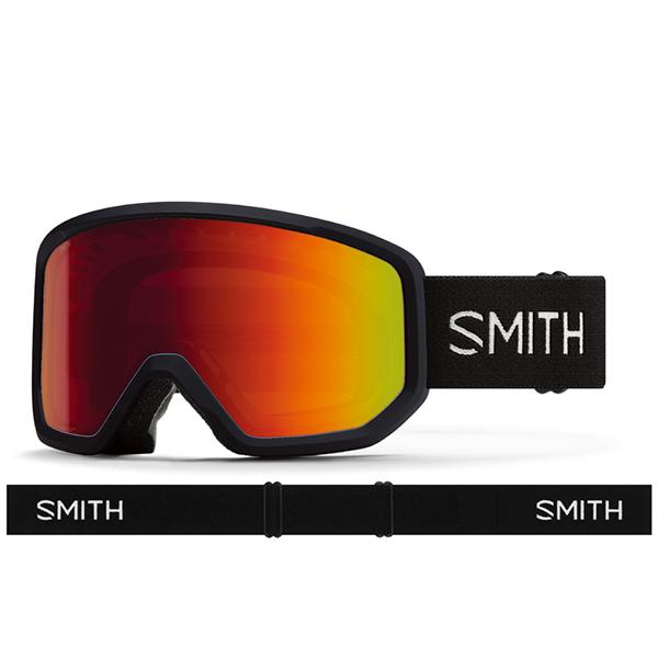 SMITH（スミス） スノーゴーグル TRANSFER トランスファー BLACK RED