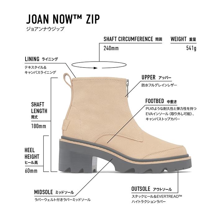SOREL（ソレル） 30%off ショートブーツ レディース JOAN NOW ZIP