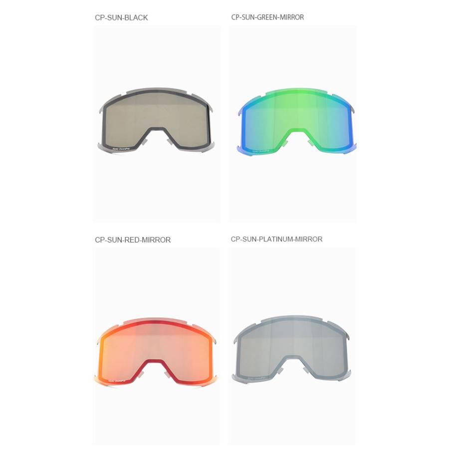 Smith SQUAD スミス スカッド　交換レンズ付き SMITH（スミス） ゴーグル 交換レンズ SQUAD LENS ZERO TECH BASE製