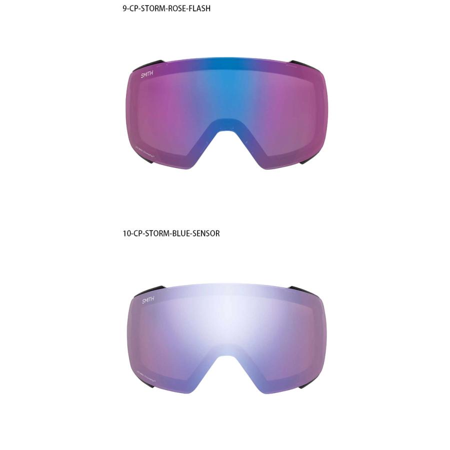 SMITH ゴーグル 紫レンズ グレー SMITH（スミス） スペアレンズ 交換レンズ SQUAD MAG LENS スカッド