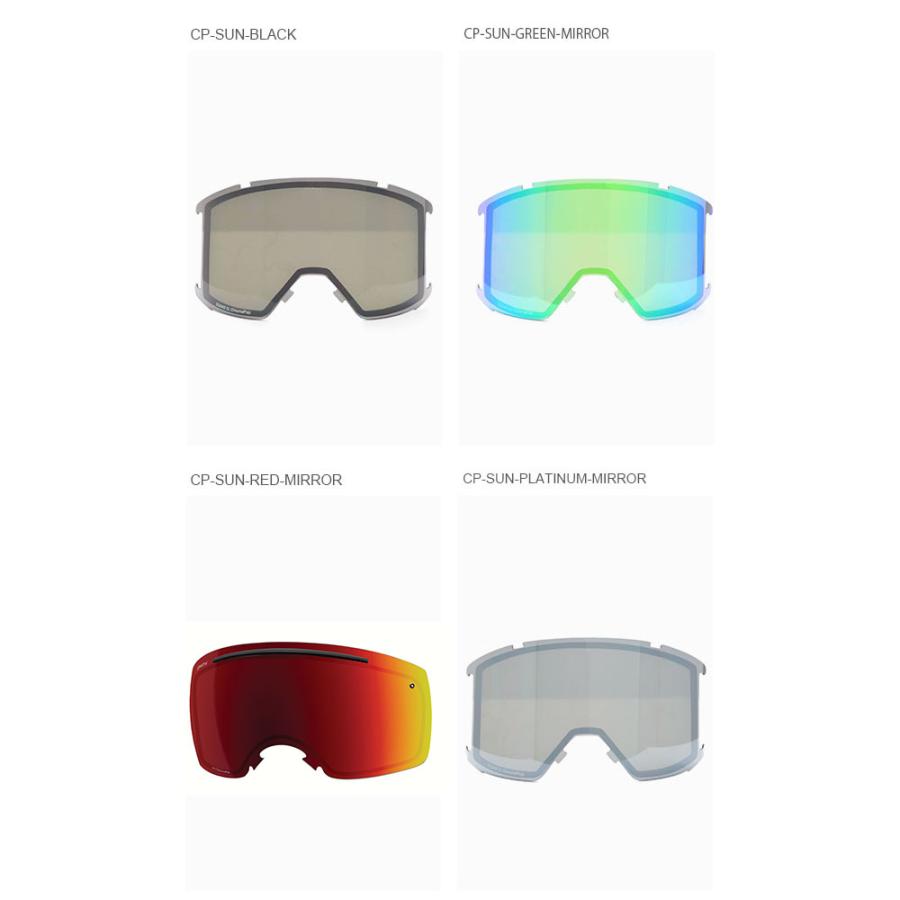 SQUAD XL ChromaPop ゴーグル用スペアレンズ SMITH（スミス） スペアレンズ 交換レンズ SQUAD XL LENS スカッド
