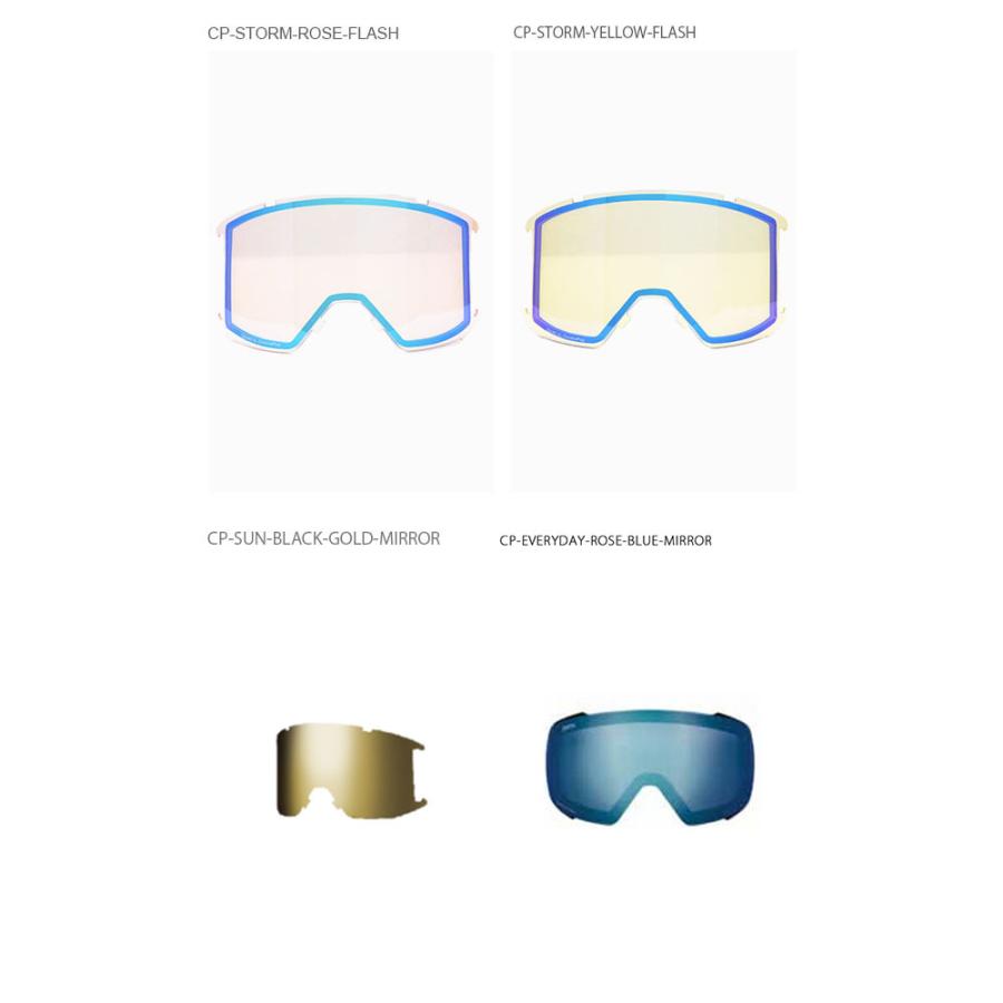 スミス　スカッドXL スペアレンズ　クロマポップ　純正 SMITH（スミス） スペアレンズ 交換レンズ SQUAD XL LENS スカッド