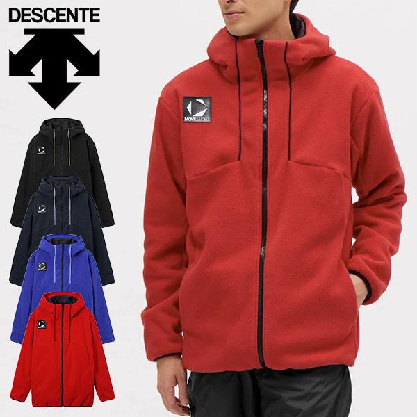 DESCENTE ·Moye Sportフード付きスキージャケットMサイズ DESCENTE（デサント） フリースジャケット メンズ ムーブスポーツ 防寒
