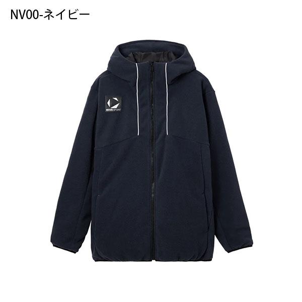 TEAM DESCENTE フード付きジャケット ブラック DESCENTE（デサント） フリースジャケット メンズ ムーブスポーツ 防寒