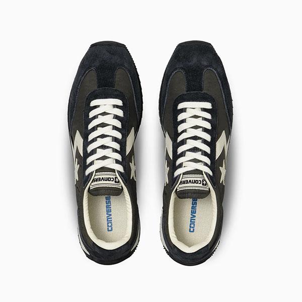 2026春夏新作 コンバース メンズ スニーカー CONVERSE エスティーファイヤー STFIRE AG ナイロン スエード 薄底 レトロ クラシック ローテク シューズ 靴の画像