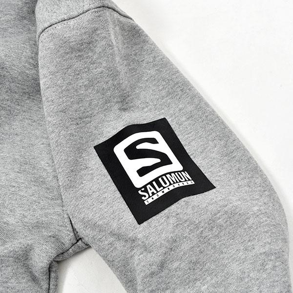 SALOMON（サロモン） 着丈が長い 長袖 ジップ パーカー メンズ SALOMON