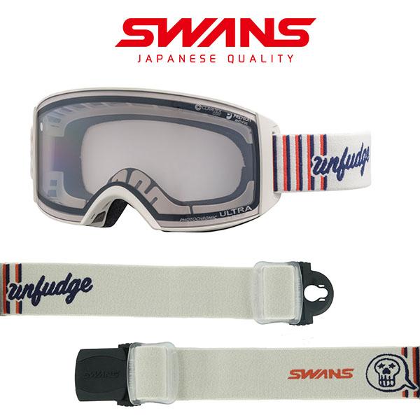SWANS（スワンズ） スノーゴーグル RACAN ラカン 調光 レンズ スノボ