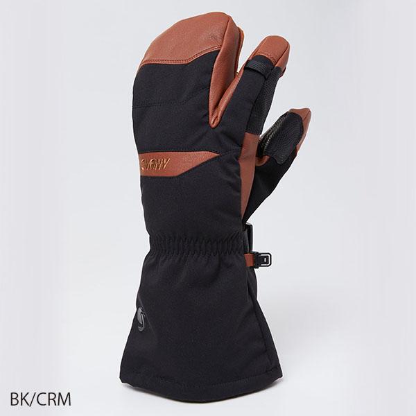 ラスト1点 Mサイズ ブラウン レザーオーバーグローブ SWANY スワニー