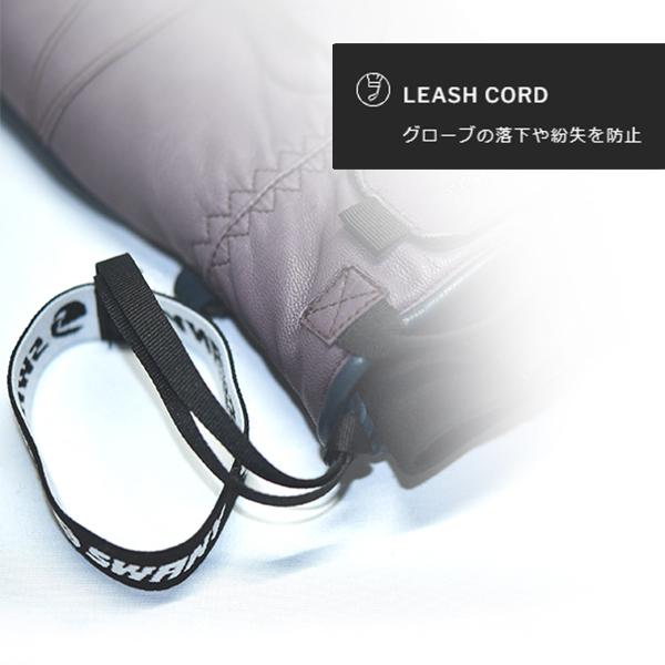ラスト1点 Lサイズ ブラック レザーミトン SWANY スワニー Cassius