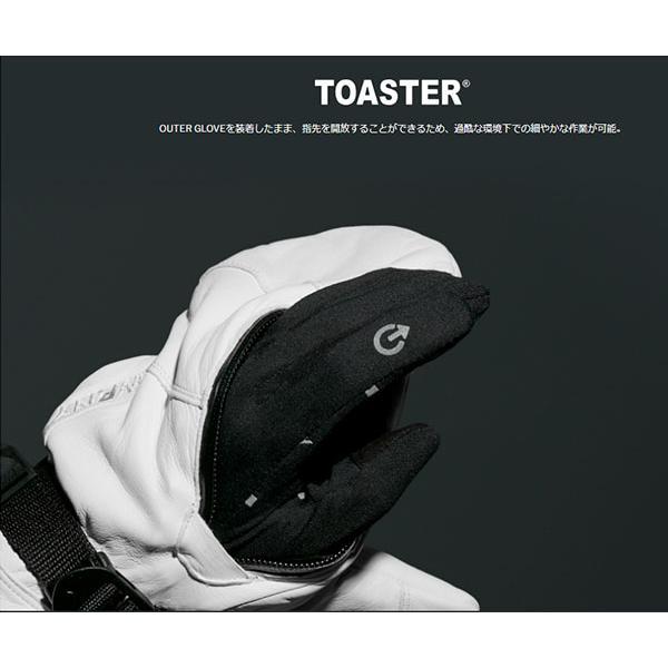 ラスト1点 Lサイズ ブラック レザーミトン SWANY スワニー Cassius