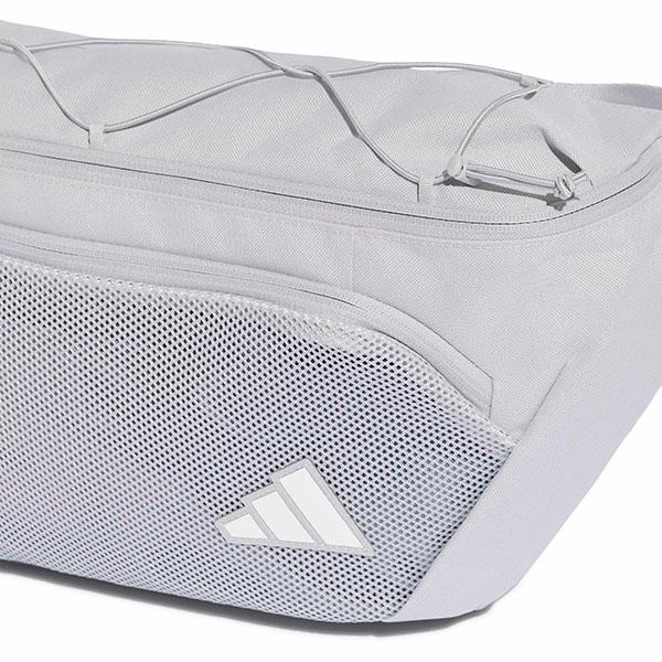 アディダス バドミントンバッグ　U76RB ⭐︎グレー adidas（アディダス） 2026秋冬新作 ウエストポーチ ユーティリティー