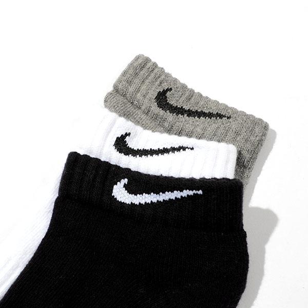 NIKE 3足セット ソックス ナイキ 3P エブリデイ クッション ロー
