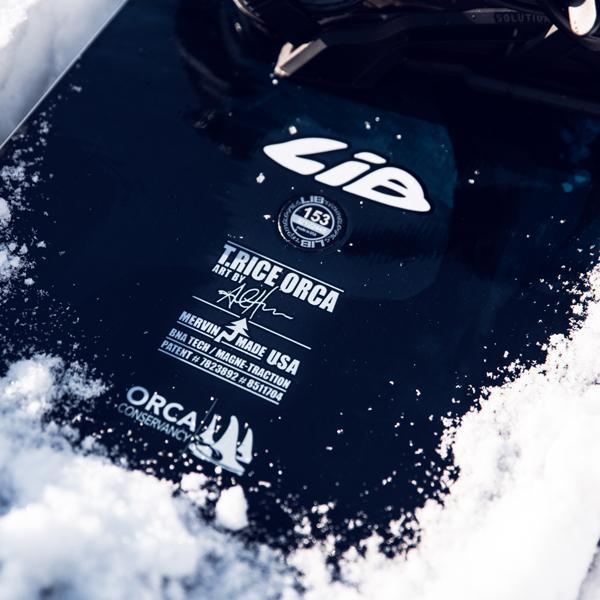 リブテック LIB-TECH 板 スノー ボード T RICE ORCA トラビス ライス オルカ スノーボード 2023-2024冬新作
