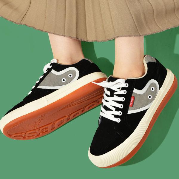 厚底ボーダースニーカー GODDESS ゴデッス メンズ レディース 高機能