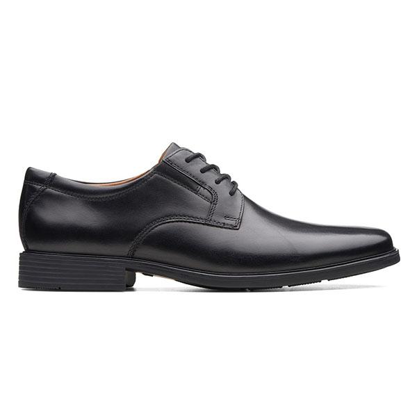 【新品未使用】Clarks Tilden Plain ブラックレザー Clarks ビジネスシューズ メンズ クラークス TILDEN PLAIN