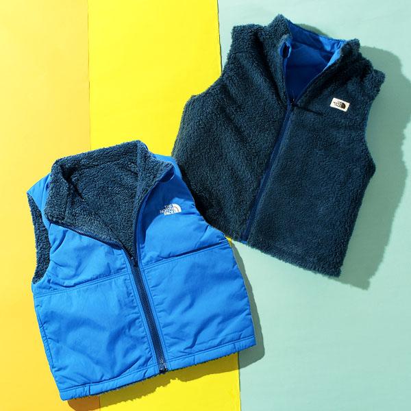 Y310★THE NORTH FACE ネイビー　ボア　リバーシブル　ベスト Y310☆THE NORTH FACE ネイビー ボア リバーシブル ベスト Y310☆THE
