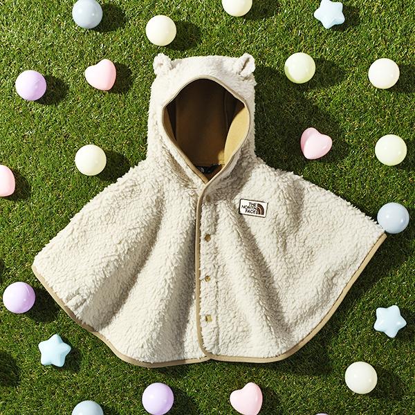 *°お値下げ*ノースフェイス クマ耳モコモコロンパース18-24 THE NORTH FACE（ザ ノースフェイス） P最大16倍4/30限定 ノース