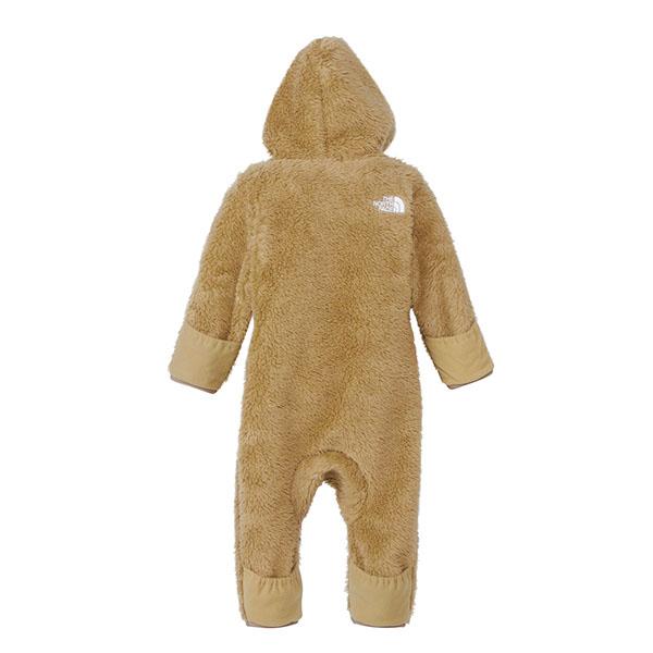 ザ ノースフェイス もこもこ フリース ロンパース キッズ 子供 防風 