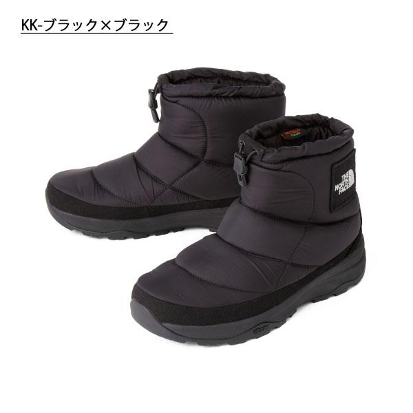 雪上 氷上 ノースフェイス ショートブーツ スクエアロゴ レディース  