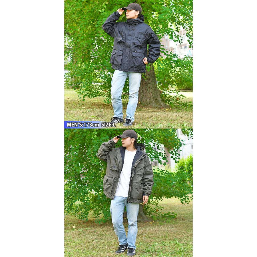 美品 ノースフェイス スノートリクライメイトジャケット 3way カーキ THE NORTH FACE（ザ ノースフェイス） 3WAY ノースフェイス 撥水 防風