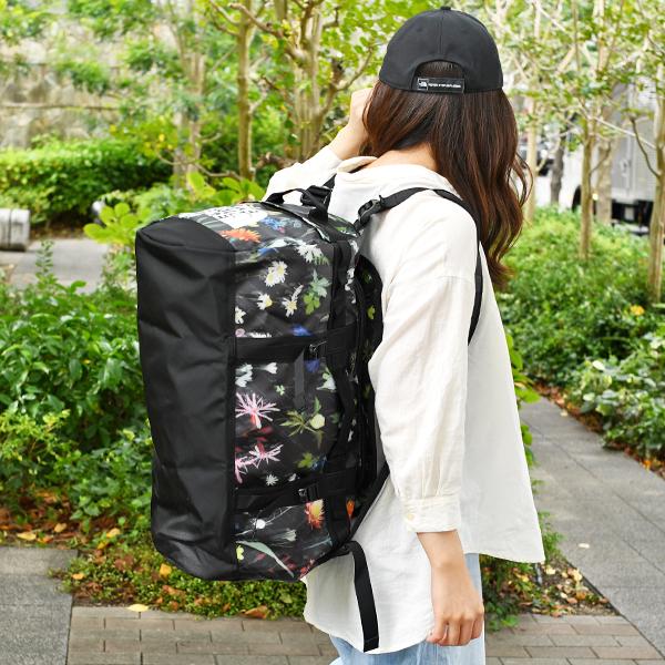 ノースフェイス　ボストンバッグ リーフ柄　旅行　キャンプ THE NORTH FACE（ザ ノースフェイス） ノースフェイス 花柄 バッグ