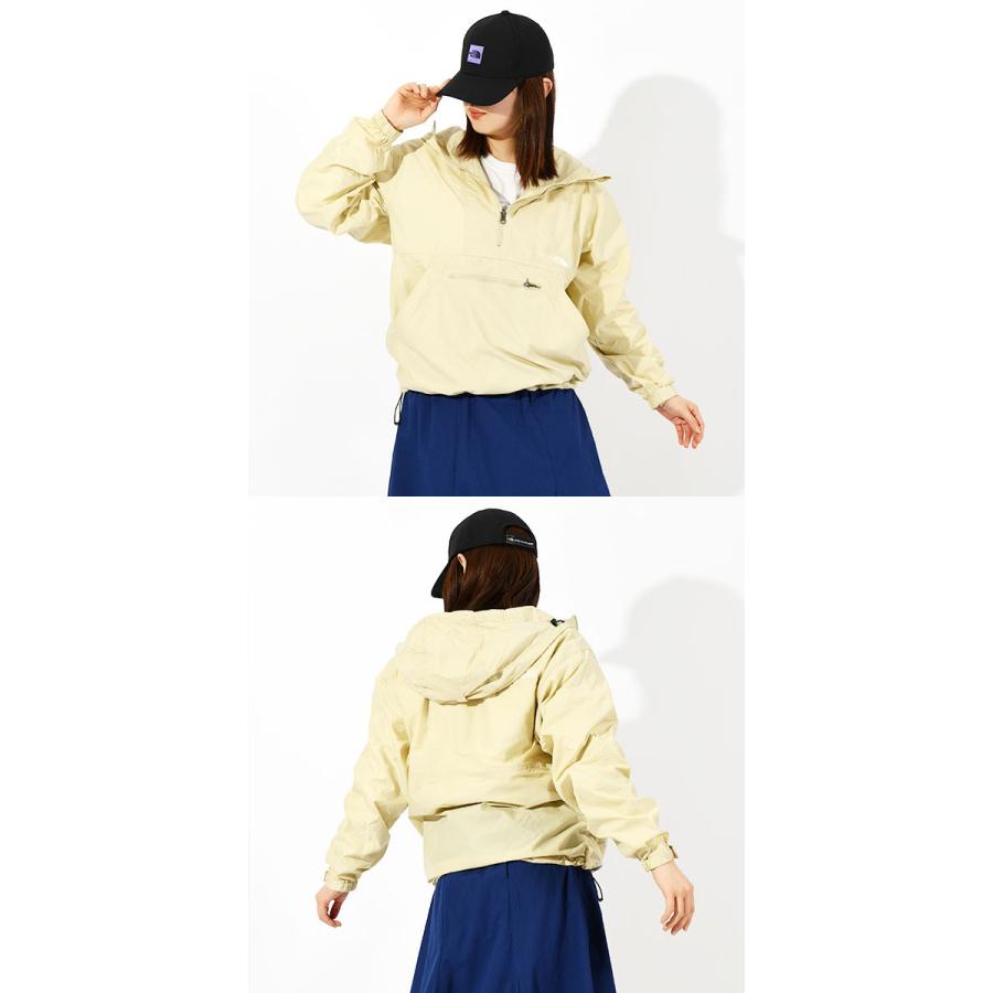 ノースフェイス　コンパクト　アノラック　ナイロン　ジャケット　ブルゾン　ホワイト THE NORTH FACE（ザ ノースフェイス） ナイロンジャケット THE NORTH